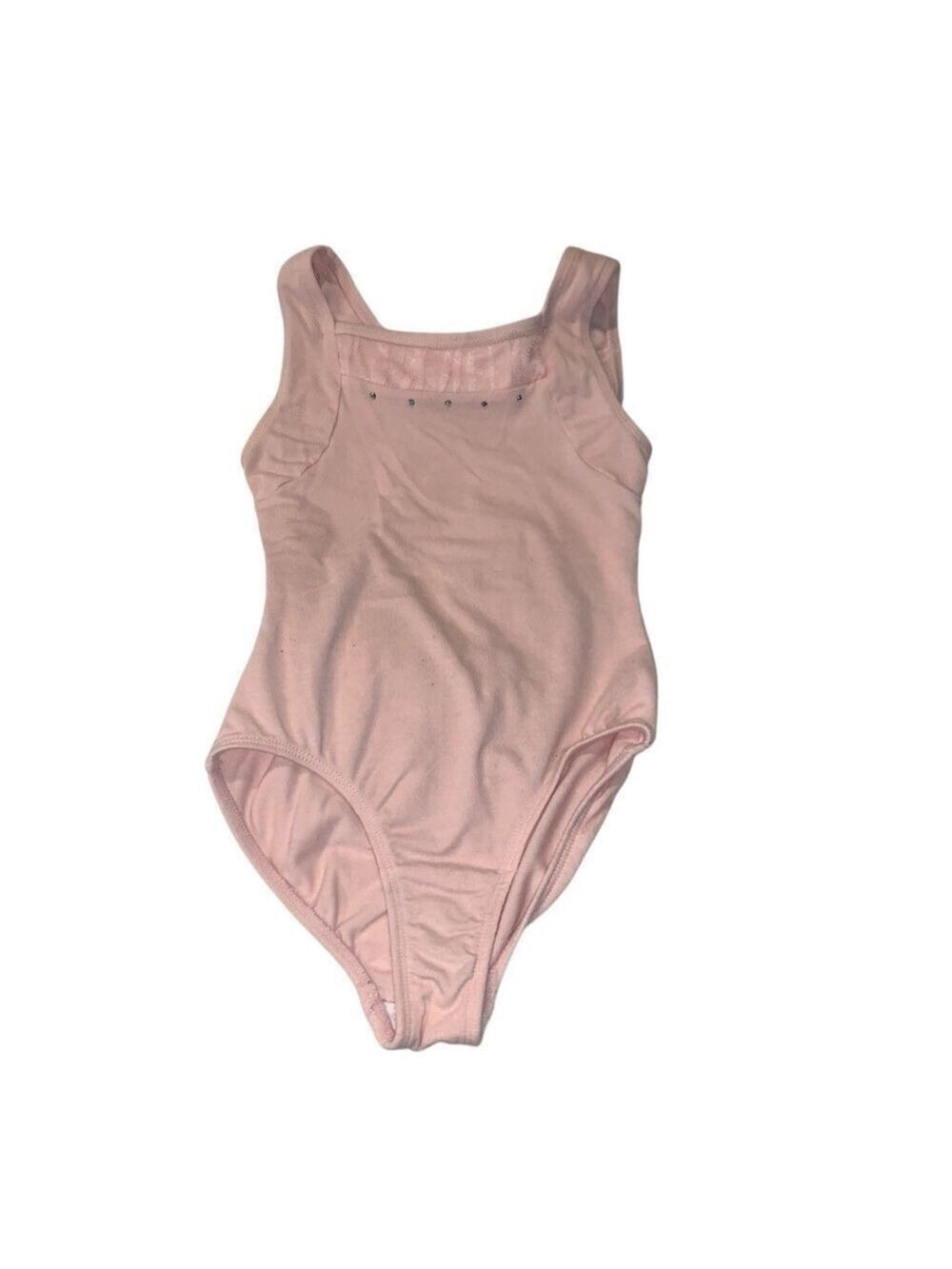DANSKIN Pink Sleeveless Dance Leotard size 6/6x small